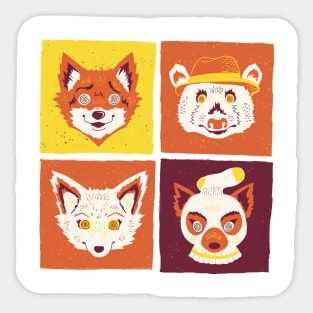 Fantastic Mr. Fox Sticker